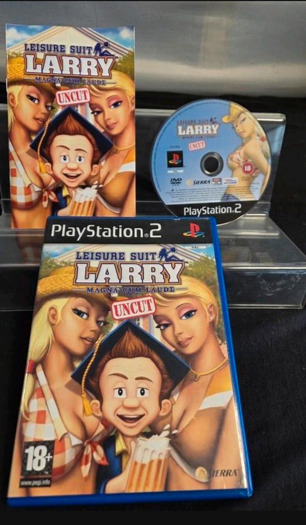Leisure Suit Larry Magna Cum Laude PS2 Uncut, Spelcomputers en Games, Games | Sony PlayStation 2, Zo goed als nieuw, Avontuur en Actie