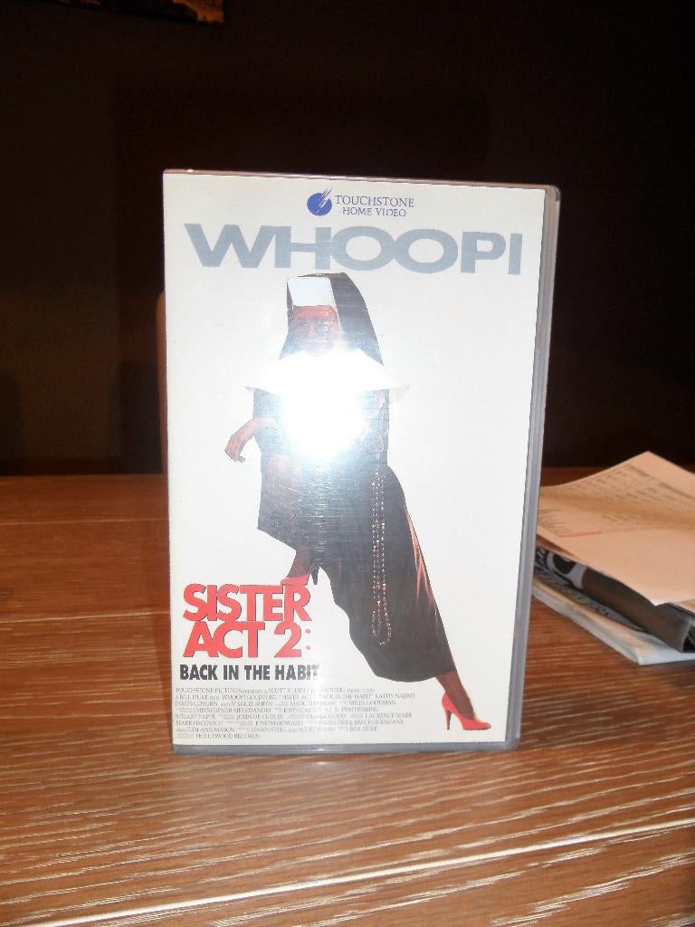 Orig. VHS: SISTER ACT 2: Back in the habit-Whoopie Goldberg, Alle leeftijden, Ophalen of Verzenden, Gebruikt, Komedie