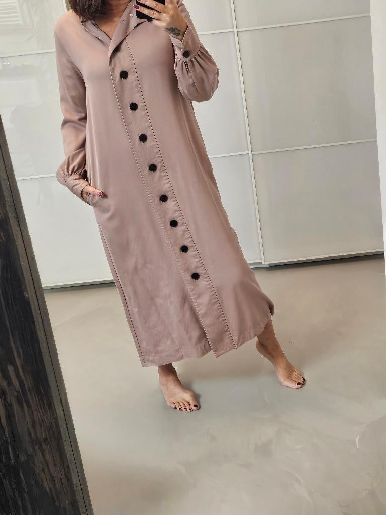 CHPTR-S Jurk incl centuur maat 38, Maat 38/40 (M), Zwart, Ophalen of Verzenden, Zo goed als nieuw