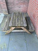 GRATIS Houten picknicktafel voor kinderen, Ophalen, Gebruikt, Rechthoekig, Hout