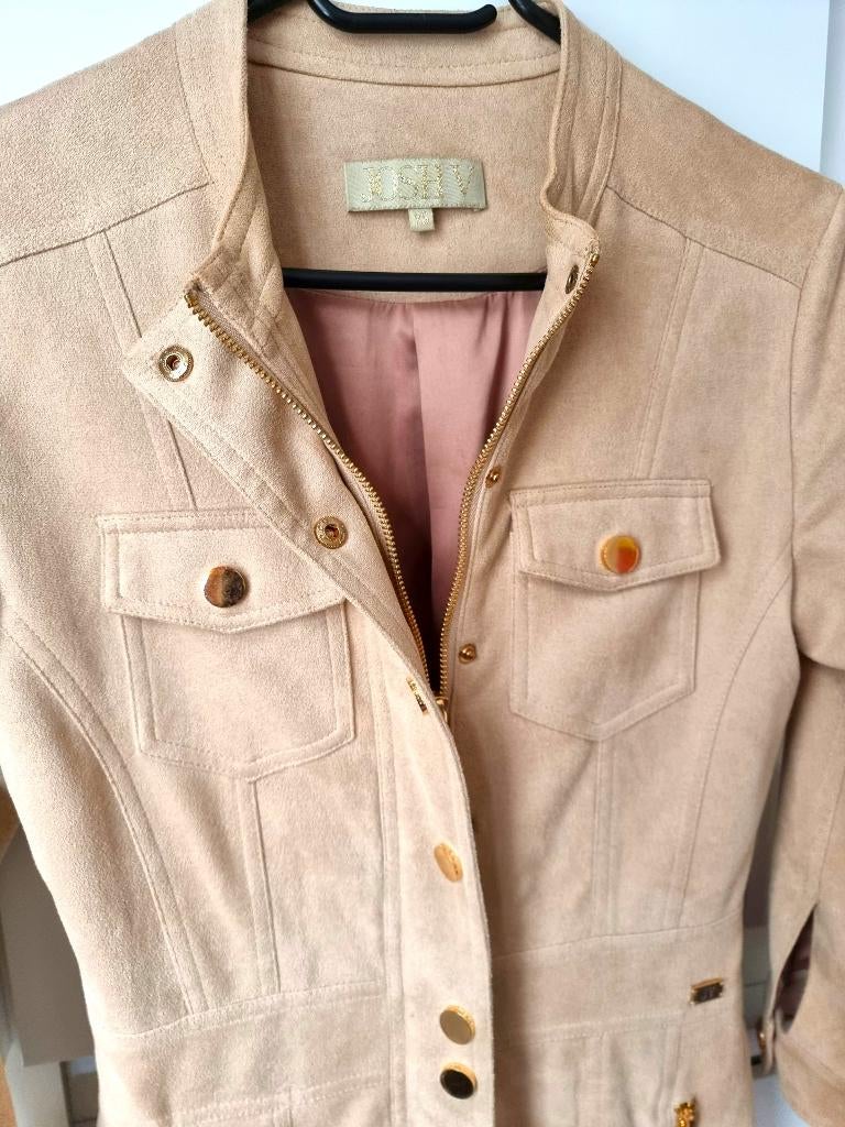 Josh V Jurkje XS, Verzenden, Beige, Zo goed als nieuw, Knielengte