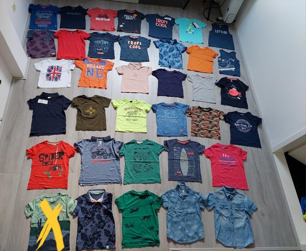 T-shirts maat 98 jongen 98/104 shirts t-shirt shirt hemd sin, Kinderen en Baby's, Kinderkleding | Maat 98, Ophalen of Verzenden