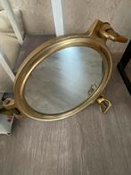 Messing patrijspoort spiegel, Ophalen of Verzenden, Rond, Minder dan 50 cm, Minder dan 100 cm