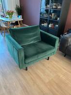 Loveseat BePureHome groen velvet, Huis en Inrichting, Ophalen, Gebruikt, 75 tot 100 cm