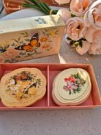 Vintage Avon Zeepjes Vlinder Bloemen Design, Ophalen of Verzenden