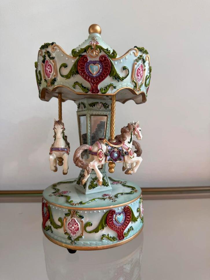 Muziek Carrousel met 3 Paarden - My only sunshine, Hobby en Vrije tijd, Overige Hobby en Vrije tijd, Zo goed als nieuw, Ophalen of Verzenden