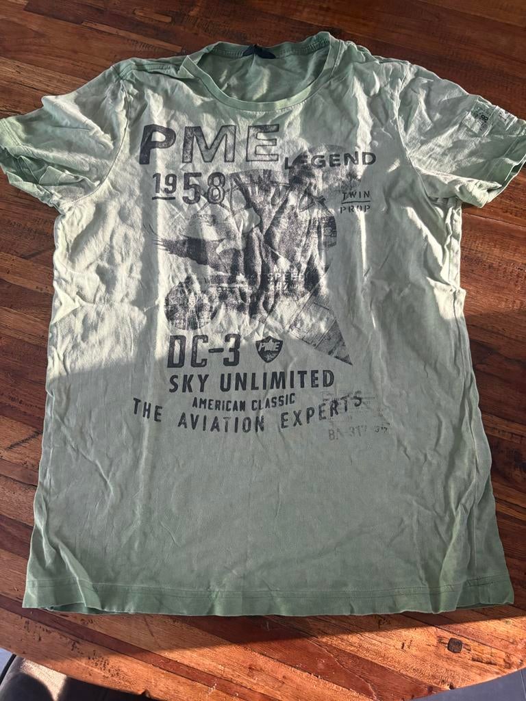 PME Legend T-shirt DC-3 Sky Unlimited - Maat L, Maat 48/50 (M), Pme, Ophalen of Verzenden, The-Thrift-Store@outlook.com