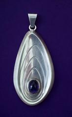 SVEN ARNE GILLGREN – zilveren hanger met amethist, Ophalen of Verzenden, Zo goed als nieuw, Paars, Zilver