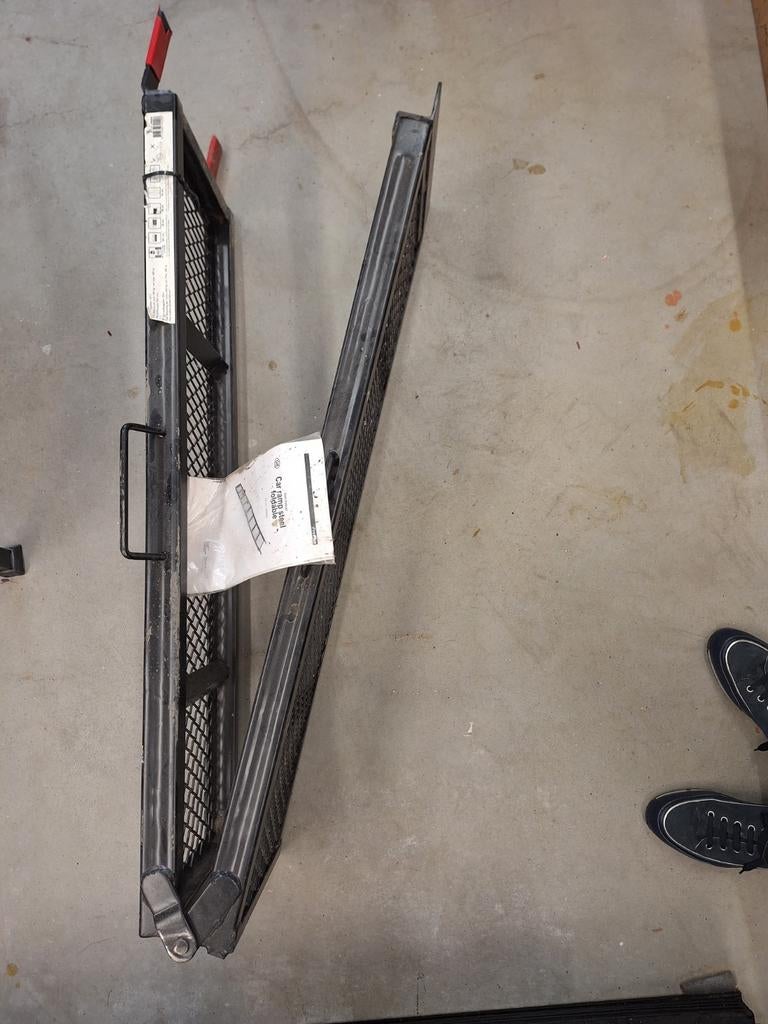 Stalen rijplaten, set van 2, Ophalen