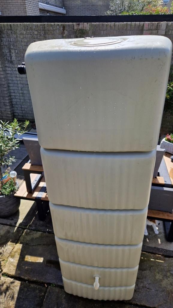 Regenton 300 liter 4Rain, Ophalen, Kunststof, Gebruikt, Met kraantje