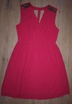 Roze Chiffon Jurk VILA (M), Maat 38/40 (M), Vila, Ophalen of Verzenden, Zo goed als nieuw