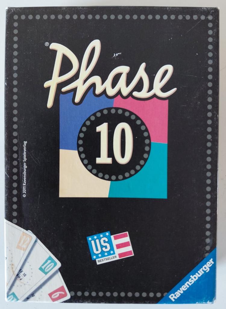 Phase 10, Hobby en Vrije tijd, Gezelschapsspellen | Kaartspellen, Vijf spelers of meer, Ophalen of Verzenden, Gebruikt, Ravensburger
