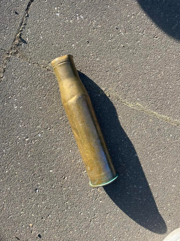 US WWII 37mm huls, Ophalen of Verzenden, Amerika, Hulzen of Bodemvondsten