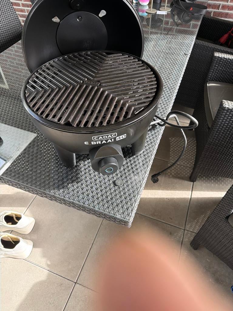 Cadac E Braai 40 elektrische barbecue met draagtas, Ophalen of Verzenden, Zo goed als nieuw