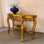 Brocante Sidetable - 110 x 45 cm - Handgemaakt - TTM Wonen, TTM Wonen, Meubels – (Perzische) Tapijten en Woonaccessoires, 100 tot 150 cm