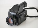 Complete Mamiya 645E set, 45 2.8, 80 2.8 en 105-210 4.5 zgan, Audio, Tv en Foto, Fotocamera's Analoog, Ophalen, Gebruikt, Spiegelreflex