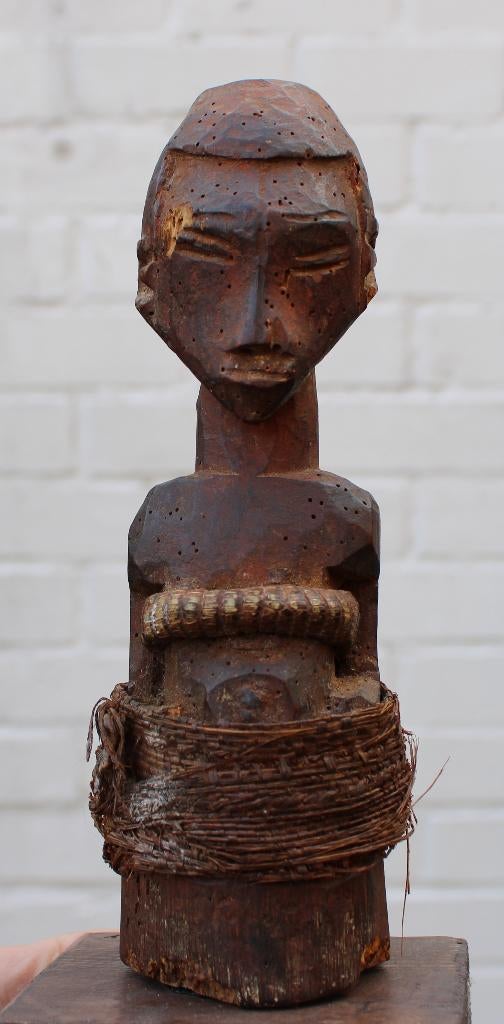 OUDE SONGYE fetisj uit CONGO beeld, Ophalen of Verzenden