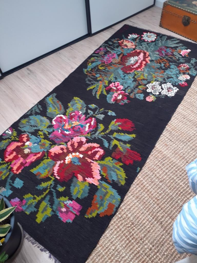 Prachtig Kelimkleed uit Afghanistan, Huis en Inrichting, Ophalen of Verzenden, Zo goed als nieuw, Rechthoekig, 200 cm of meer