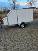 gesloten aanhanger voor de hobbyist   KOOPJE !, Ophalen of Verzenden, Gebruikt