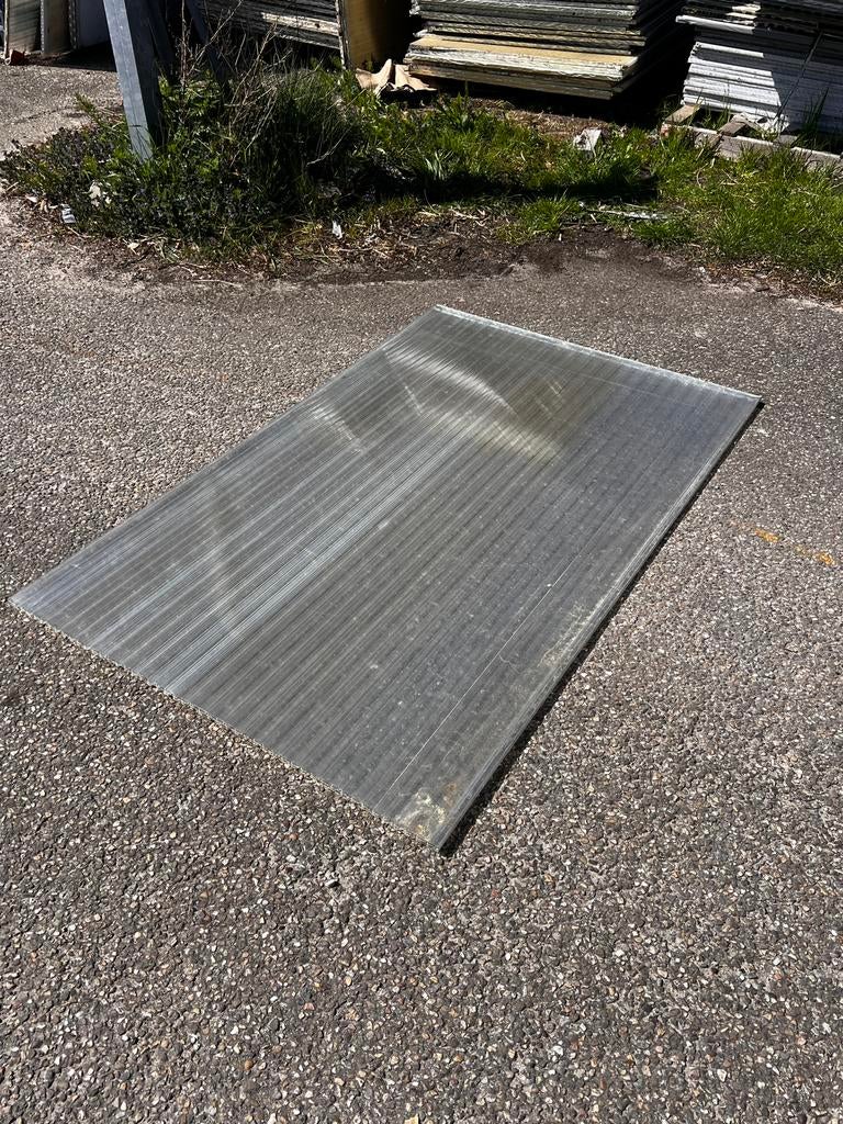 Polycarbonaat plaat 165x105cm (gebruikt), Ophalen, Zo goed als nieuw