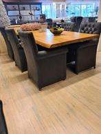 ACTIE Landelijke Eetkamerstoel Grazia Wiel Stel Zelf Samen 3, Overige kleuren, Ophalen of Verzenden, Vijf, Zes of meer stoelen