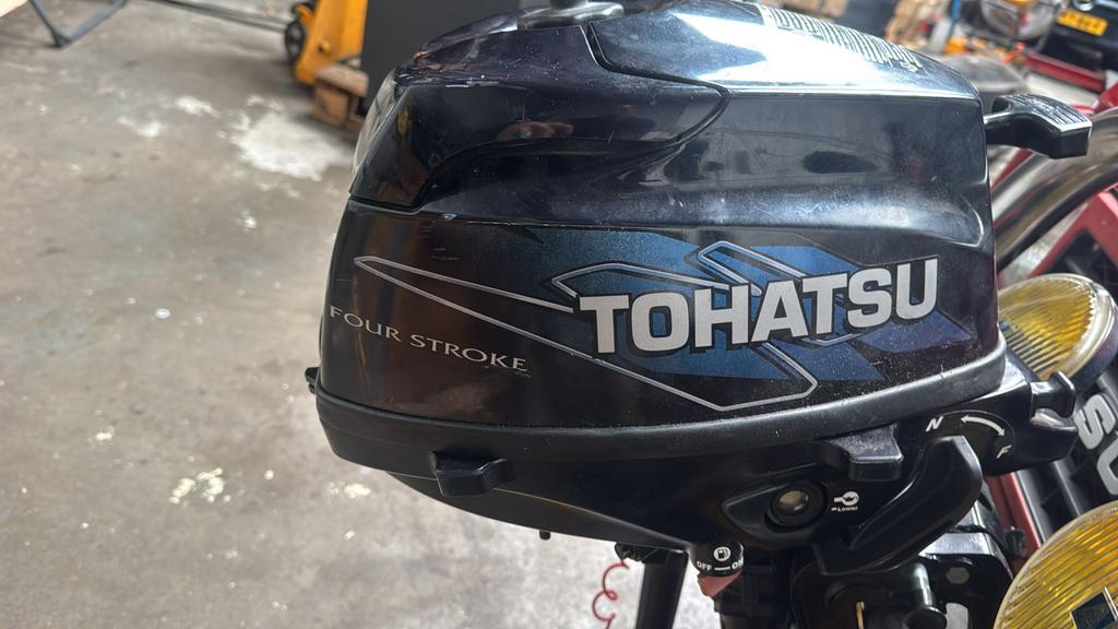 Tohatsu en Yamaha buitenboordmotor, Ophalen, Gebruikt, Minder dan 5 pk, Viertaktmotor