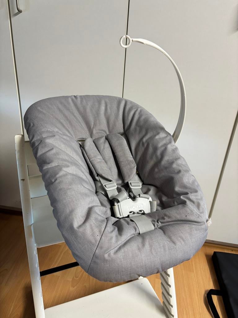 Stokke Tripp Trapp newborn set, Ophalen of Verzenden, Gebruikt, Overige typen, Gordel(s)