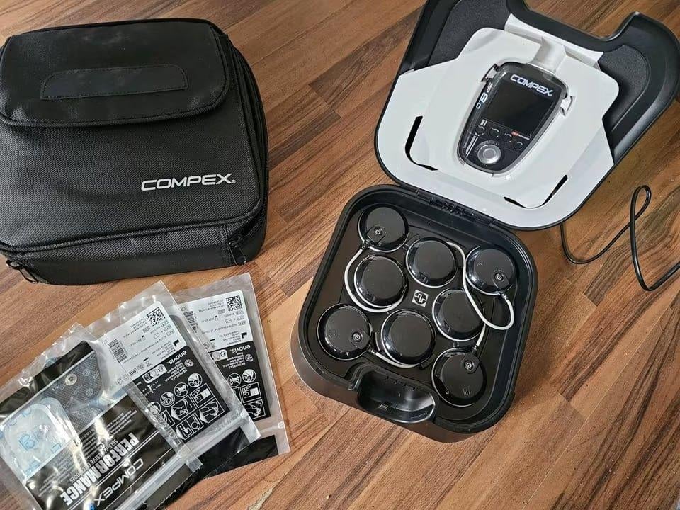 Compex SP 8.0 Elektrische Spierstimulator, Draadloos,, Ophalen of Verzenden, Zo goed als nieuw, Overige typen