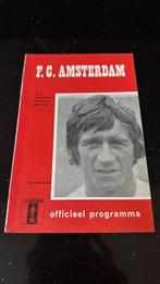 FC Amsterdam - AZ’67 24 maart 1973, Verzamelen, Ophalen of Verzenden, Zo goed als nieuw, AZ