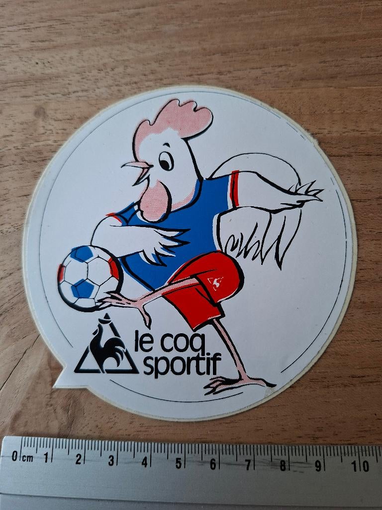 Sticker le coq sportif, Verzamelen, Ophalen of Verzenden, Zo goed als nieuw