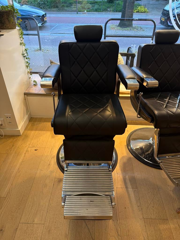 Barber stoel, Ophalen
