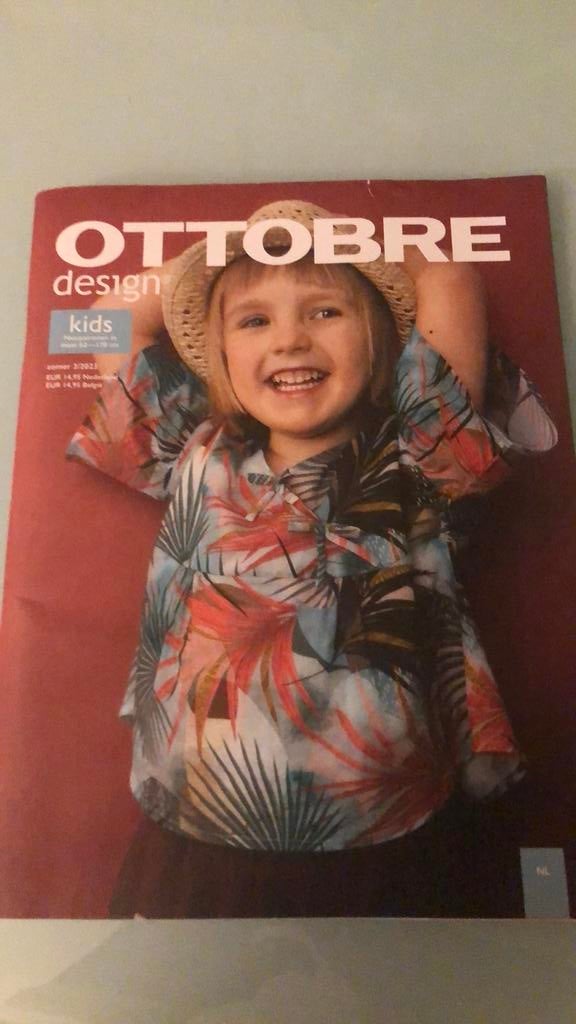 Ottobre zomer 3/2023, Hobby en Vrije tijd, Kledingpatronen, Ophalen, Nieuw, Kind, Overige merken