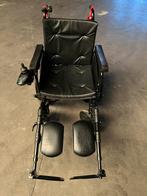 Rolstoel (elektrisch 5 km/u) met duwondersteuning, Diversen, Rolstoelen, Ophalen, Inklapbaar, Zo goed als nieuw, Elektrische rolstoel