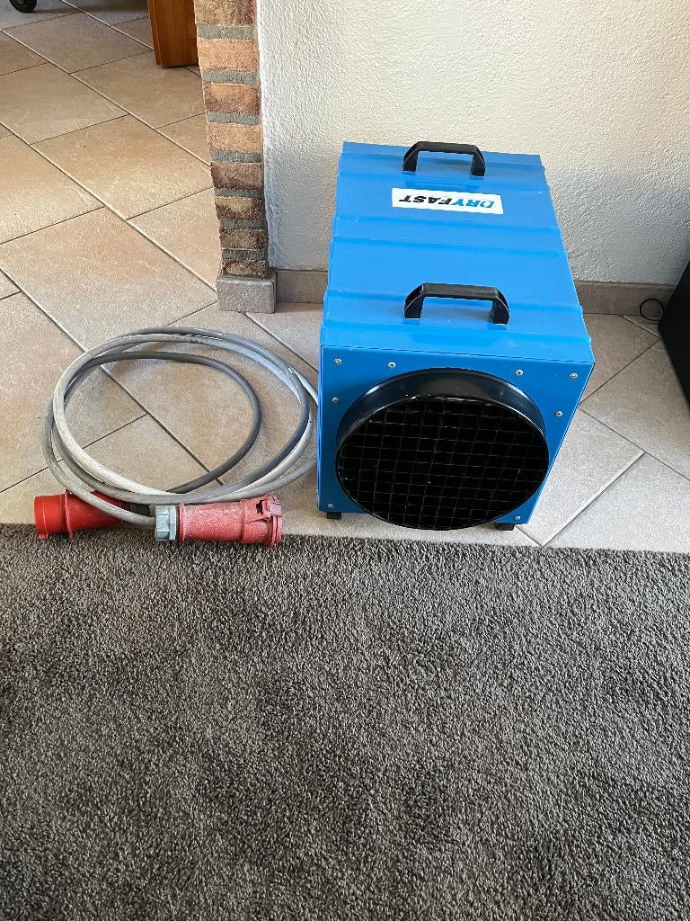 Dryfast DE65 portable heater kachel .  12Kw op krachtstroom., Ophalen, 30 tot 80 cm, Gebruikt, Kachel