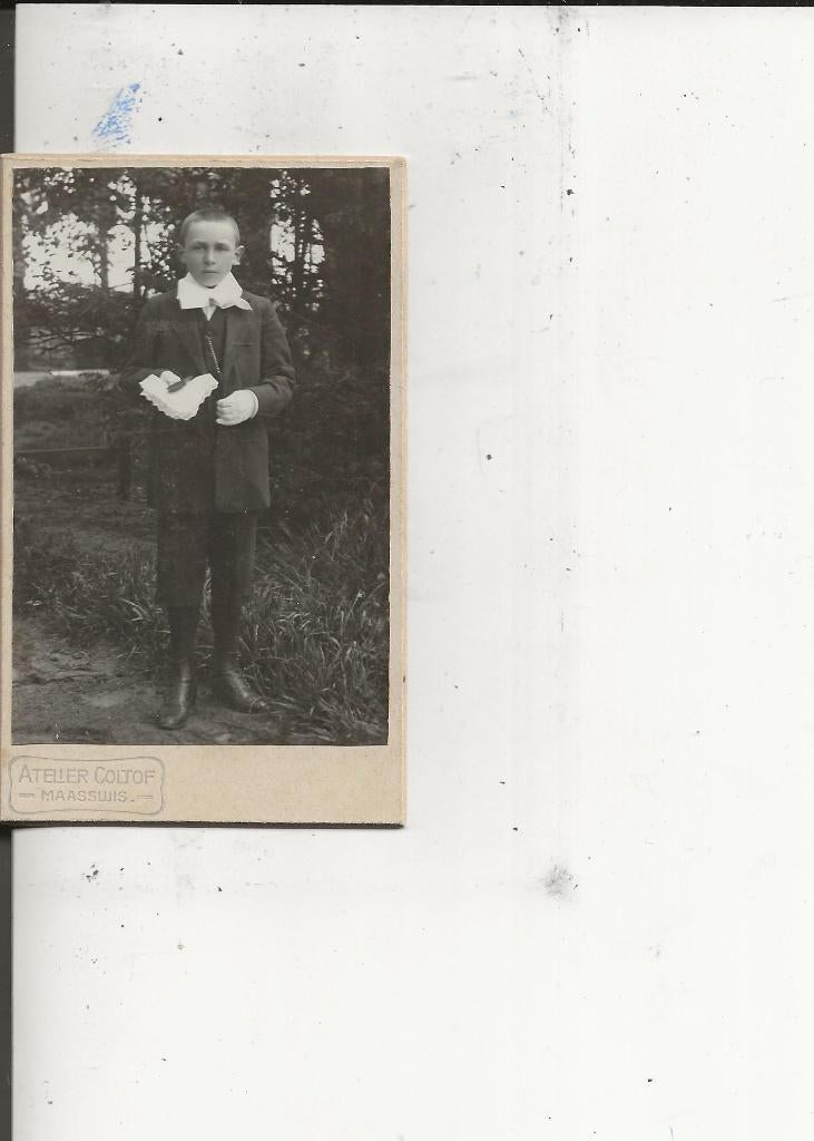 CdV Misdienaar Maassluis Colthof, Ophalen of Verzenden, Voor 1920, Ongelopen, Zuid-Holland