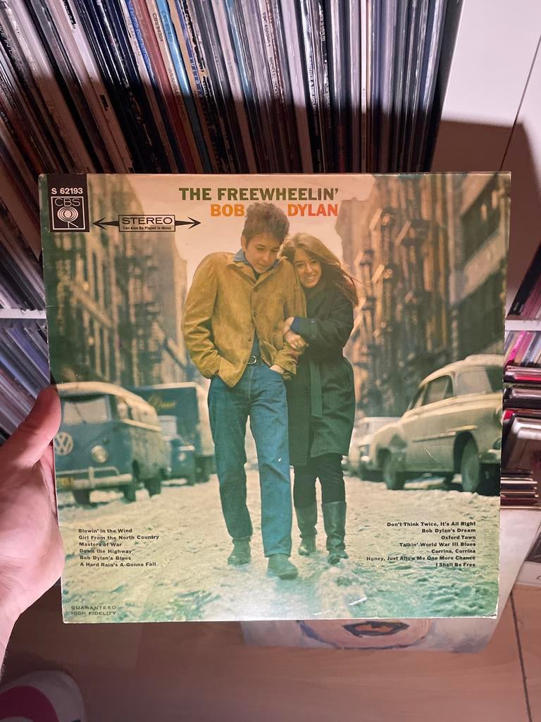 Bob Dylan - The Freewheelin' | NL 1967 persing, Cd's en Dvd's, Vinyl | Rock, Singer-songwriter, Gebruikt, Originele persing, Ophalen of Verzenden