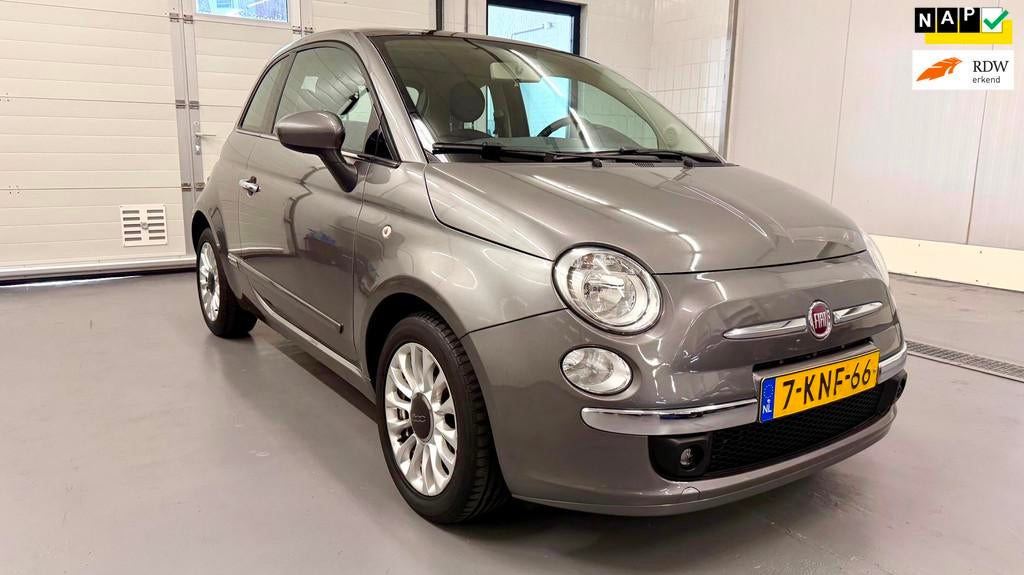 Fiat 500 0.9 TwinAir Lounge | Airco | APK | NAP | PANO DAK, Euro 5, Gebruikt, 31 €/maand, Origineel Nederlands