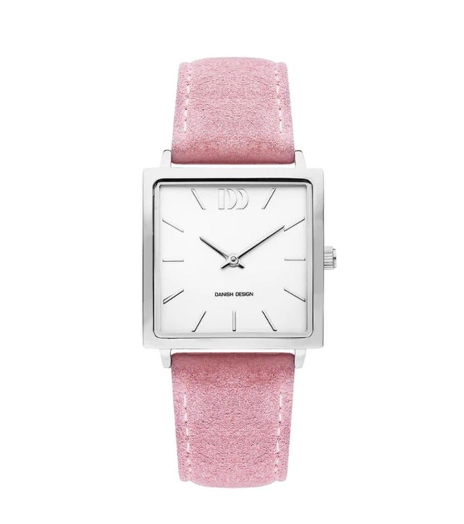 Danish Design horlige NIEUW ROZE, Overige merken, Leer, Polshorloge, Nieuw