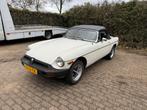 MGB 1.8 Cabriolet 1980 met Overdrive, Auto's, Cabriolet, Wit, Bedrijf, Handgeschakeld