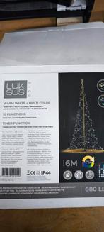 Kerstverlichting mast, 6 meter, tijdelijk goedkoper, Ophalen of Verzenden, Zo goed als nieuw