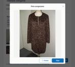 My Jewellery suedine leopard lange blazer vest jasje maat S, My Jewellery, Ophalen of Verzenden, Zo goed als nieuw, Jasje