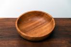 Hardhouten handgemaakt schaaltje, Schaal, Rond, Ophalen of Verzenden, Zo goed als nieuw