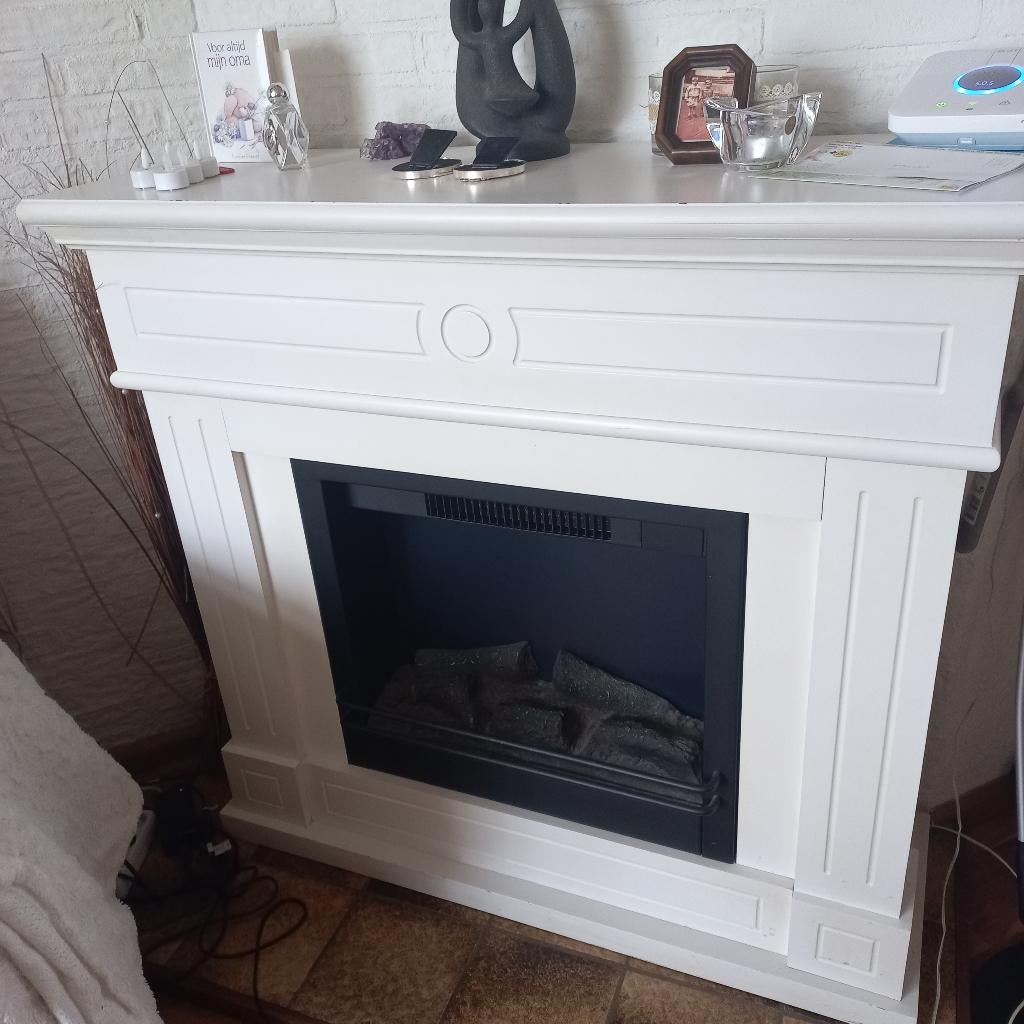 Elektrische haard, Huis en Inrichting, Haarden, Ophalen, Gebruikt, Vrijstaande haard, Elektrische haard