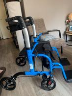 Nieuwe 2 in 1 rollator en rolstoel, Diversen, Rolstoelen, Ophalen of Verzenden, Nieuw, Duwrolstoel