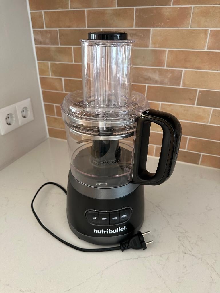 Nutribullet Food Processor, Witgoed en Apparatuur, Keukenmixers, 1 tot 2 liter, 3 snelheden of meer, Ophalen of Verzenden, Zo goed als nieuw