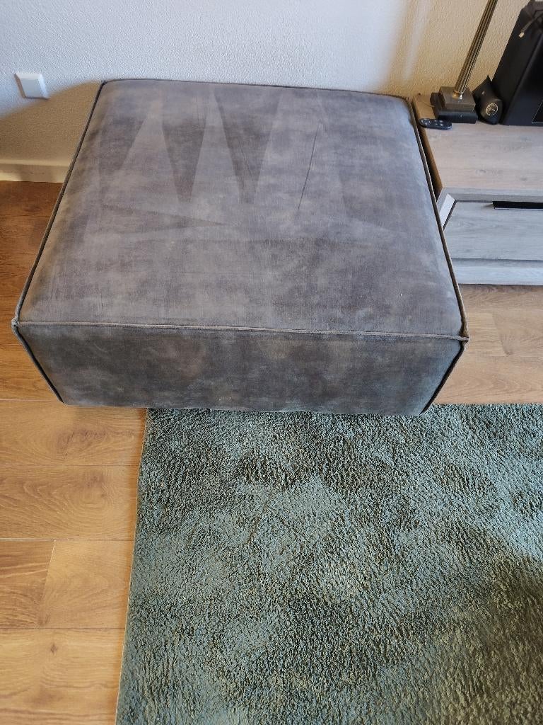 Hocker Joure 100 x 100 cm x 40 cm Poef Voetenbank, Ophalen, Gebruikt, Vierkant, 100 tot 125 cm