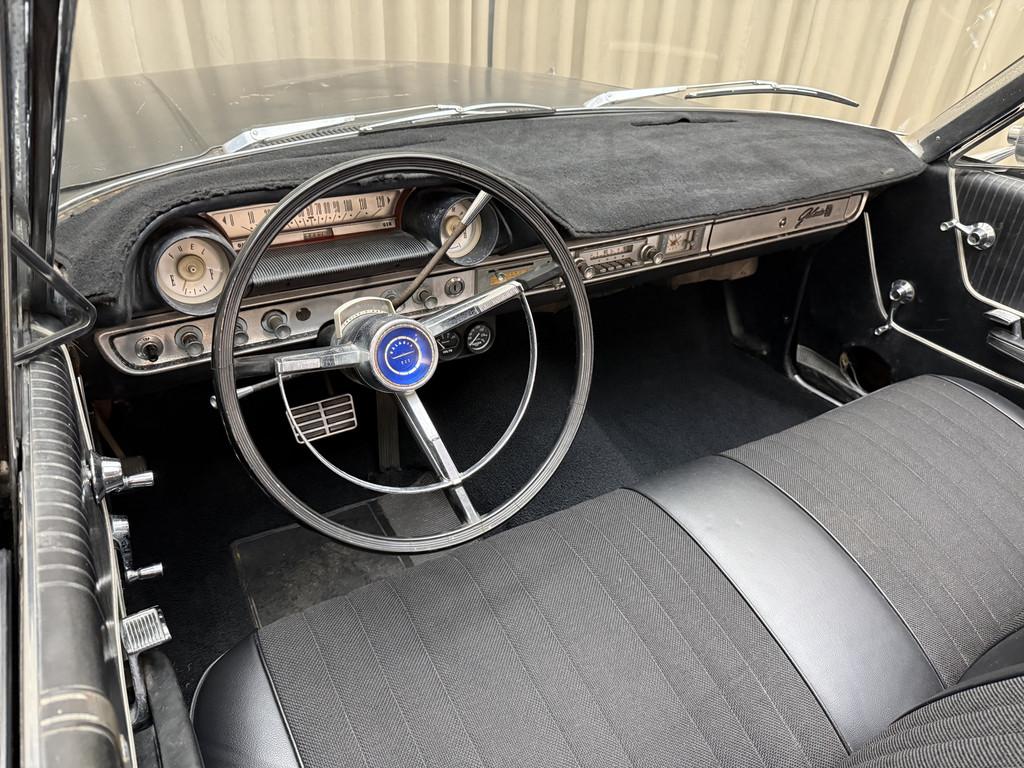 Ford GALAXIE 500 Cabriolet / X-Code V8 / 5,7 Liter / 4-Barre, Auto's, Automaat, Open dak, Zwart, Cabriolet