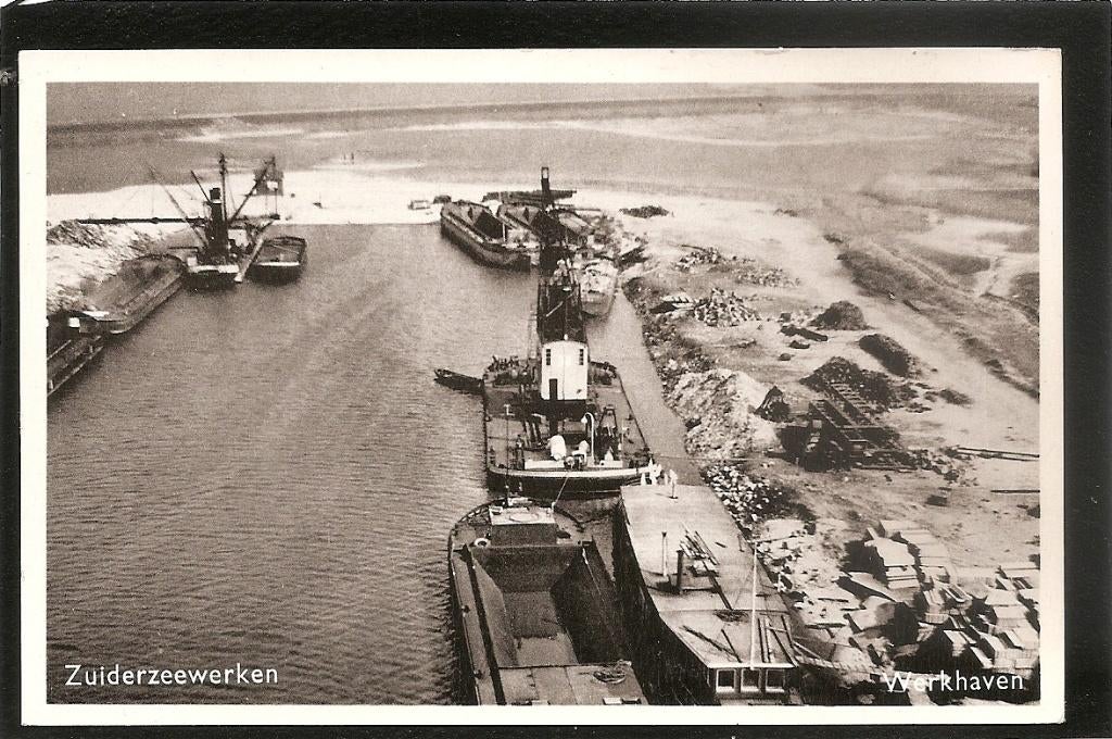 Zuiderzee, Werkhaven, Ophalen of Verzenden, 1940 tot 1960, Ongelopen, Gelderland