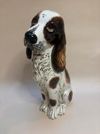 Vintage Groot Beeld Hond Spaniel Gemerkt Italy, Ophalen of Verzenden