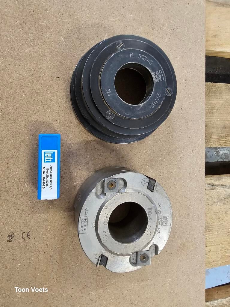 Freeskop Leitz en aanloopringen, Ophalen, Gebruikt